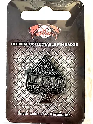 Buy Motorhead Ace Of Spades Metal Pin Badge - Rock Off UK (Brand New Merch) • 12.24£