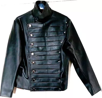 Buy Flesh & Hide WESTWORLD Hector Escaton Black Goth/ Military Jacket Size Large • 99.95£