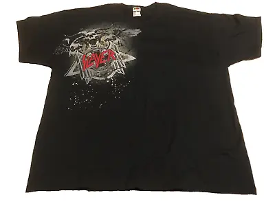 Buy Slayer  Triple Goats  - Unworn Official Xxl Tour Shirt - 52  Heavy Cotton • 30£