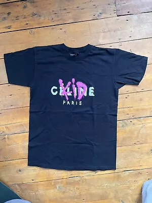 Buy Kidult Black And Pink Celine T-shirt Rare, 1 Of 50 • 50£