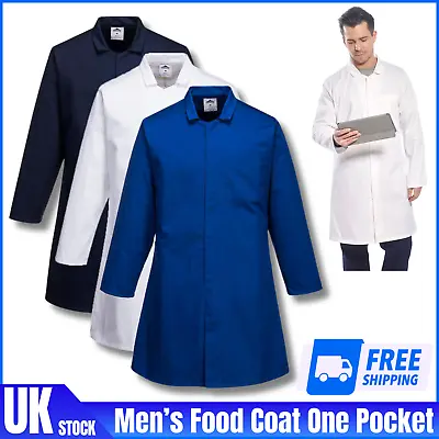 Buy Portwest Food Catering Professional Coat Factory Industry Hygien Lab Work Jacket • 19.72£
