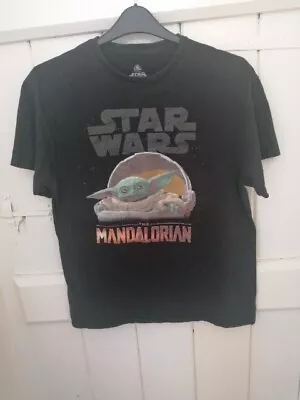 Buy Star Wars The Mandalorian Baby Yoda T Shirt Large • 13.50£