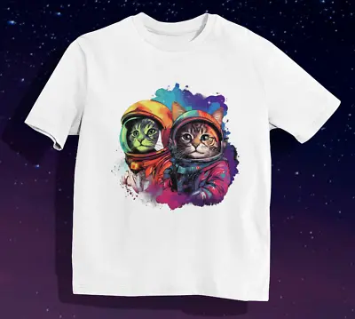 Buy Astronaut Cats T Shirt | Space Cat | Cute Cat | Cat T Shirt | Unisex  • 12.95£