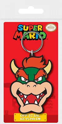 Buy Super Mario Bowser Boss Rubber Keyring New 100% Official Merch • 3.55£