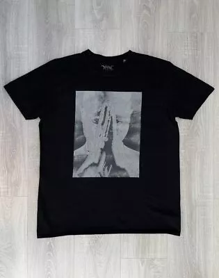 Buy 2Pac Big Graphic Logo Hip Hop Band Merch T Shirt Size M • 32.11£