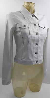 Buy FC JEANS EST. 1972 L.D.N- Ladies Silver Glittery Jacket. UK8. New & Shop Soiled • 20£