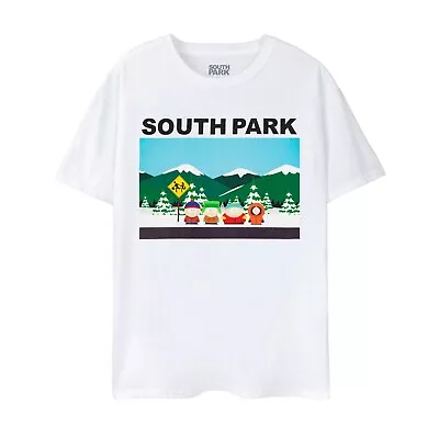 Buy South Park Mens Classic Scene T-Shirt NS7948 • 17.19£