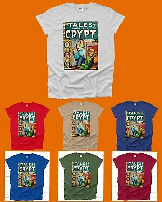 Buy Genuine 50s Comic Book Cover Mens T Shirt Tales From The Crypt Woman Unisex UK  • 9.99£