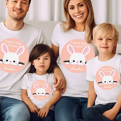 Buy Blessed Easter Cute Bunny Making Crafts Spring Family Matching T-Shirt #V#ED12 • 7.59£