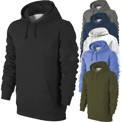 Buy Ex-M&S Mens Hoodie Fleece Pullover Cotton Jacket Sweatshirt Hooded Casual Top • 9.99£