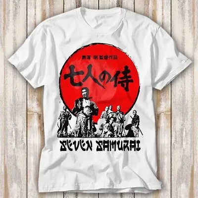 Buy Seven Samurai Vintage Japanese Cult Movie T Shirt Top Tee Unisex 4077 • 6.70£