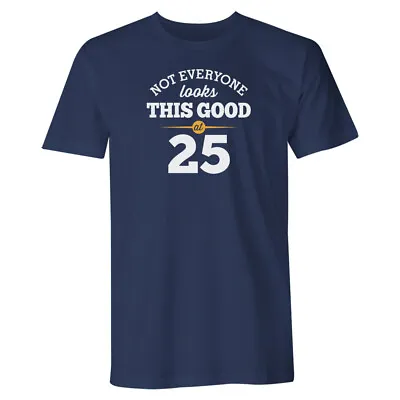 Buy 25th Birthday Gift Present Idea For Boys Dad Him Men T Shirt 25 Tee Shirt • 14.95£