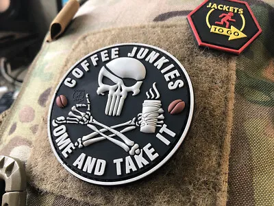 Buy JTG Pirate Punisher Coffee Junkies Patch / JTG 3D Rubber Patch  • 7.70£