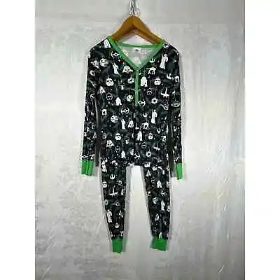 Buy Hanna Andersson Star Wars Small Pajamas 2 Pc Set Top Pants Navy Green Christmas • 24.07£