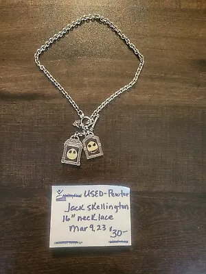 Buy Disney Jack Skellington Pewter Necklace • 28.50£