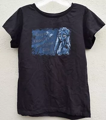 Buy 2005 Tim Burtons Corpse Bride T-Shirt Womens Juniors 2X Love's Cruelest Sting • 34.20£