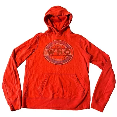 Buy Abercrombie Kids Boys Sz 15/16 The Who Hoodie Sweatshirt Red Preppy Y2K • 15.79£