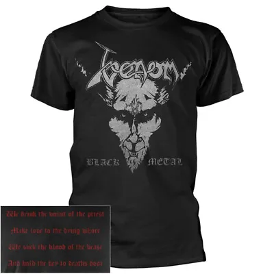 Buy Venom Black Metal Shirt S-XXL Official Rock Band T-shirt Tshirt  • 25.29£