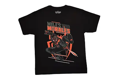 Buy Marvel Spider-Man Youth Boys Miles Morales Shirt New M, L • 6.43£