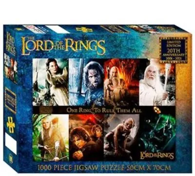 Buy Impact Merch. Puzzle: Lord Of The Rings - 20th Anniversary 1000pc • 18.94£