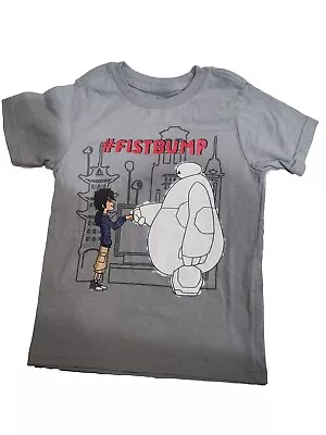 Buy Disney Store Big Hero 6 FistBumpT Shirt Tee Boys Size XS 4 NWT • 11.83£