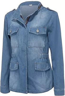 Buy Aimeite Women Denim Jacket , Slim Fit,size 12 UK,RRP £30 • 7£