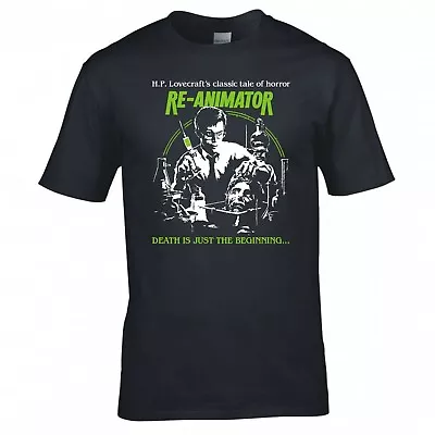 Buy Inspired By Hp Lovecraft  Reanimator Logo  Cult Movie T-shirt • 12.99£