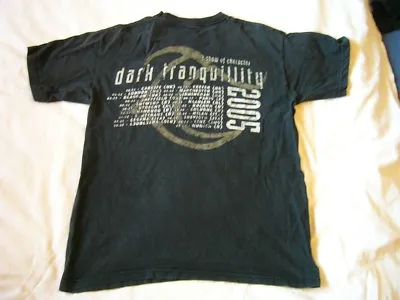 Buy DARK TRANQUILLITY – Rare Old 2005 European TOUR T-Shirt!!!  • 23.56£