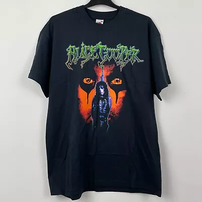 Buy Vintage 2006 Alice Cooper Love Him To Death Rare Band Tour T-Shirt L 0477 • 5£