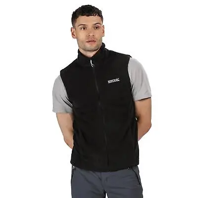 Buy Regatta Mens Tobias Lightweight Micro Fleece Full Zip Bodywarmer Vest Gilet • 13.99£