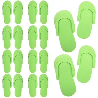 Buy 12 Pairs Supplies Salon Slippers Sturdy Disposable Sandals • 10.68£