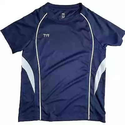 Buy Tyr Womens Alliance Tech Tee Tshirt - Textured Navy Blue - Size Large - $34 • 17£