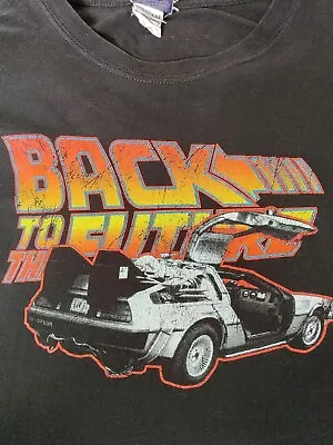 Buy Back To The Future T-shirt LARGE • 3.50£