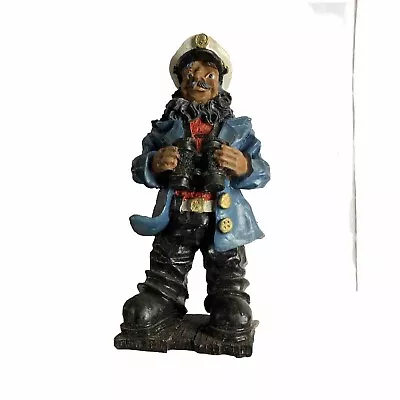 Buy Decorative Sailor Captain With Binoculars In Blue Jacket Figurine 9” Tall FP • 12£