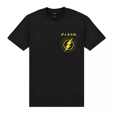 Buy Official The Flash T-Shirt Short Sleeve Crew Neck T Shirt Cotton Tee Top • 30.95£