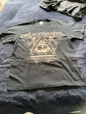 Buy Dream Theater Tour  T Shirt 2011, Black, Size Large • 30£