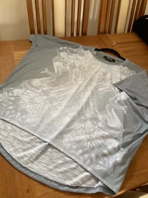 Buy Firefly Ladies Grey/White Top Size 12 • 4£