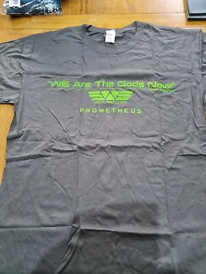 Buy Prometheus Weyland Corp XL Grey Men’s T Shirt New Official • 5.99£