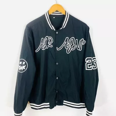 Buy Vintage Retro Street Baseball Varsity Lightweight Jacket Size M • 10£