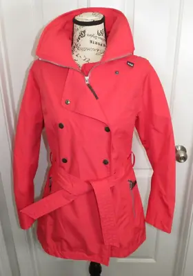 Buy Helly Hansen Pea Coat Women XS Casual Hooded Rain Jacket Water Resistant • 33.15£