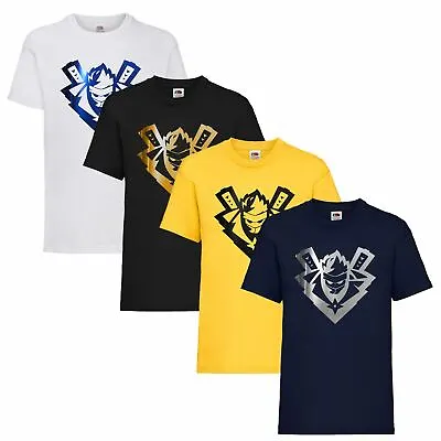 Buy New Kids Boys Girls NinjasHyper T-shirt Battle Royale Ninja Gamer Gaming Tee Top • 5.49£