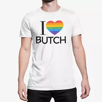 Buy Novelty Funny Rude GAY/ LGBT/ Pride -  Rainbow I Love T SHIRTS • 9.95£
