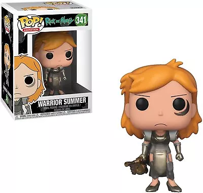 Buy Funko Pop Animation - Rick And Morty - Warrior Summer - #341 • 11.99£