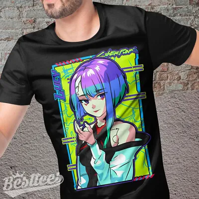 Buy MEN/WOMEN/KIDS JAPANESE CYBER PUNK LUCY 2077 UNIVERSE GAMES ACTION Anime T-Shirt • 24.83£