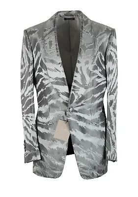 Buy TOM FORD Atticus Gray Tuxedo Dinner Jacket Size 46 / 36R U.S. Jacket Blazer  ... • 2,699.10£