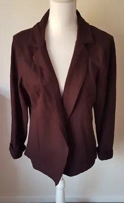 Buy Business Jacket Miss Captain Size 10-12 Burgundy Womens • 7.03£