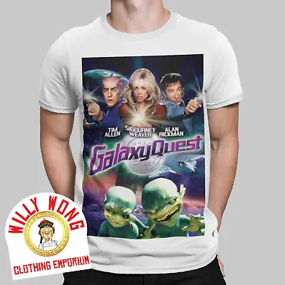 Buy Galaxy Quest T-Shirt Movie Alien Retro Tees Space Movie Film Classic Vintage  • 6.99£
