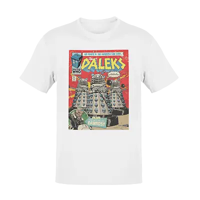 Buy The Daleks Comic Book Dr Fan Art Funny Who Horror Film Movie T Shirt • 5.99£