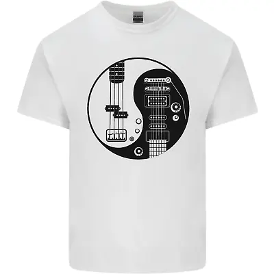 Buy Ying Yang Guitar Guitarist Electric Bass Mens Cotton T-Shirt Tee Top • 10.99£