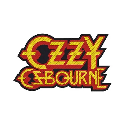 Buy Officially Licensed Ozzy Osbourne Logo Sew On Patch- Music Rock Patches M185 • 4.35£